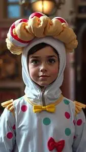Simple Candyland Theme Costume face swap