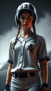 Softball Outfit face swap