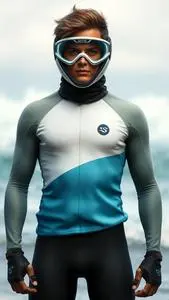 Surfing Outfit face swap