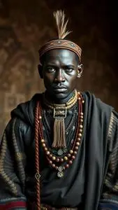 Swazi Traditional Attire Male face swap