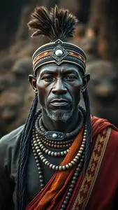 Swazi Traditional Attire Man face swap
