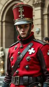 Swiss Guard Costume face swap
