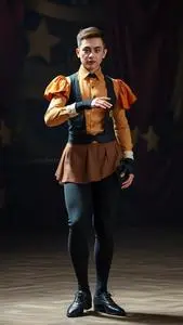 Tap Dancing Outfit face swap