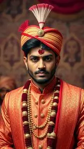 Tilak Outfit Groom face swap