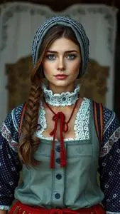 Traditional Austrian Outfit face swap
