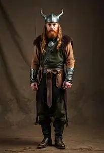 Adult Viking Costume face swap