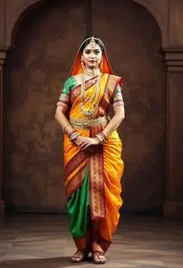 Gujarati Dance Dress face swap