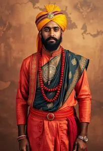 Gujarati Traditional Dress Male face swap