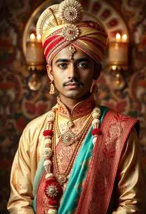 Hindu Marriage Costume face swap