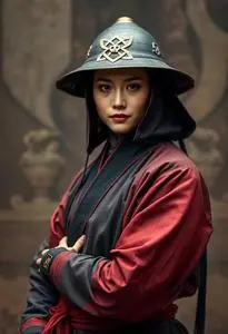 Katana Costume face swap