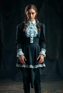 Lizzie Borden Costume face swap