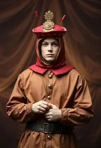 Circus Wagon Costume face swap