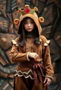 Cookie Run Kingdom Cosplay face swap