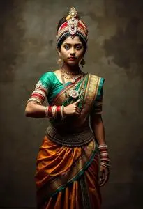 Marathi Dance Dress face swap