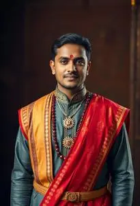 Marathi Traditional Dress Male face swap