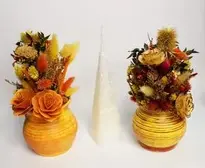Decoration, Dried Grasses, Ceramics wallpaper