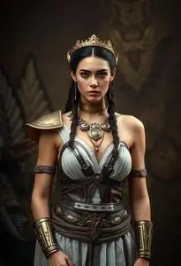 Persephone Costume face swap