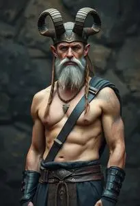 Satyr Cosplay face swap