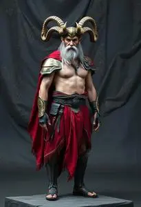 Satyr Cosplay Male face swap