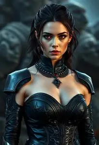 Selene Underworld Costume face swap