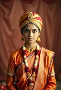 Tilak Ceremony Dress face swap