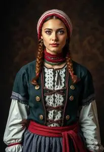 Traditional Austrian Outfit face swap