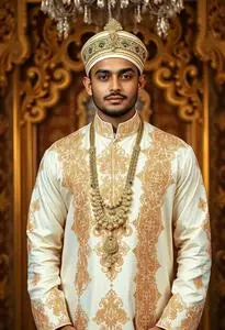 Walima Dress Man face swap