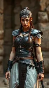 Warrior Xena Costume face swap