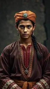 West Bengal Attire face swap