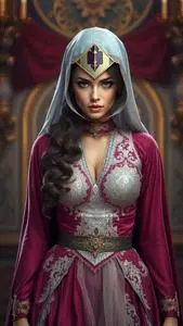 Woman Gorgeous Outfit Dress face swap