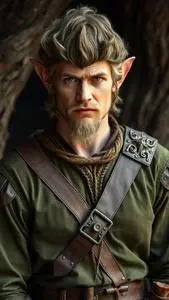 Wood Elf Cosplay Male Fancy Dress face swap