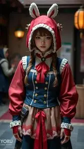 Yoru Cosplay Fancy Dress face swap