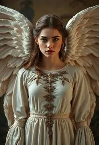 Angel Gabriel Costume face swap