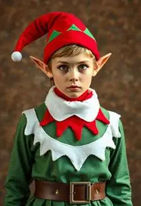 Angry Elf Costume face swap