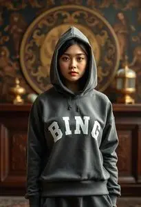 Anine Bing Sweatshirt Costume face swap