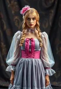 April Neil Costume Fancy Dress face swap