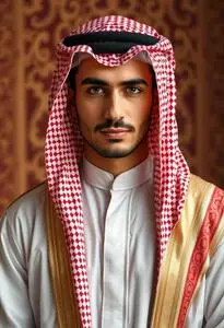 Arab Sheikh Costume Fancy Dress face swap