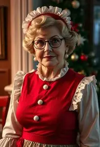 Aunt Bethany Christmas Vacation Costume face swap