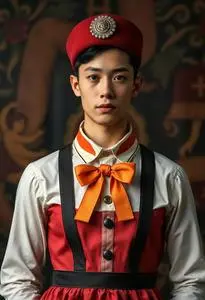 Bellhop Costume face swap