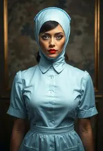 Blink Nurse Costume face swap
