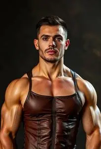 Bodybuilder Costume face swap