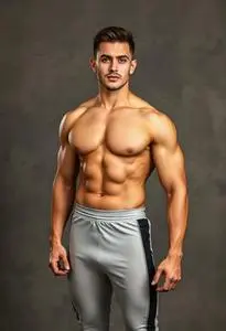 Bodybuilding Workout Clothes Costume face swap