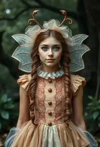 Waldorf Fairy Costume face swap