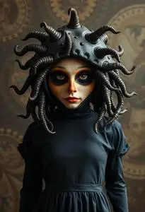 Weirdcore Head Costume face swap