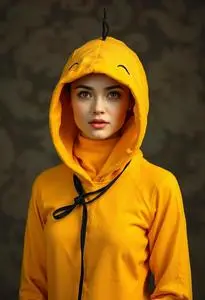 Tweety Costume Adult face swap