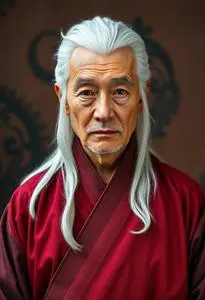 Uncle Iroh Costume face swap
