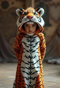 Tony Tiger Costume face swap