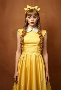 Veruca Salt Costume Fancy Dress face swap