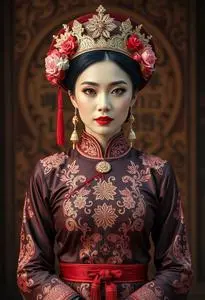 Vietnamese Costume Female face swap