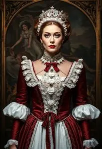 Queen Lillian Costume face swap
